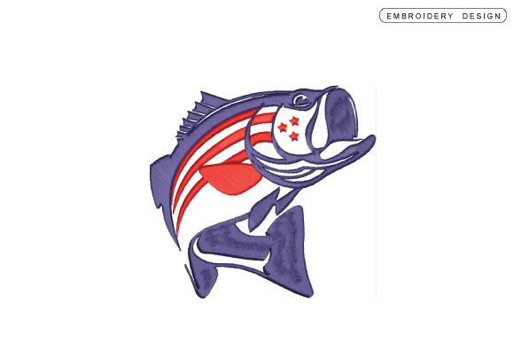 American Fish Embroidery