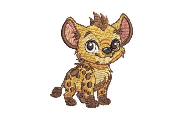 Hyenna Embroidery Design