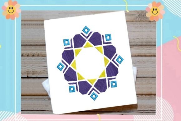 Moroccan Geometric Embroidery Delight 1