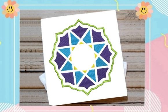 Moroccan Geometric Embroidery Delight 6